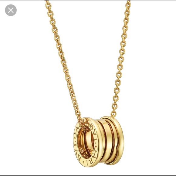 bulgari gold necklace